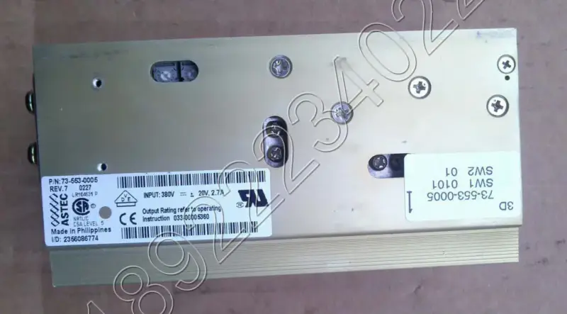 ASTEC Power Supply 73-553-0005 20V 2.7A