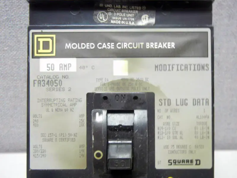 SQUARE D FA34050