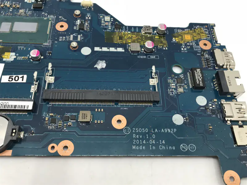 HP 760970-001 760970-501 LA-A992P Motherboard