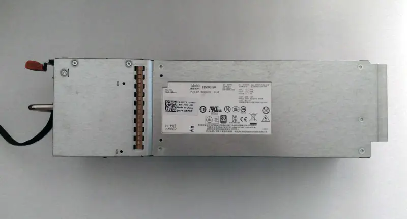 600W Hot Swap Power Supply H600E-S0 0NFCG1 For Powervault MD1220 MD3200 MD3600I