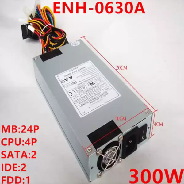 PSU For Enhance FLEX Small Standard 1U 300W Switching Power Supply ENH-0630A