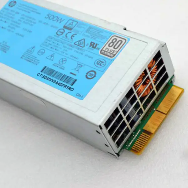 723594-001 754377-001 720478-B21 500W Power Supply For Proliant DL360 DL380 ML350 Gen9 80Plus Platinum Hot Plug