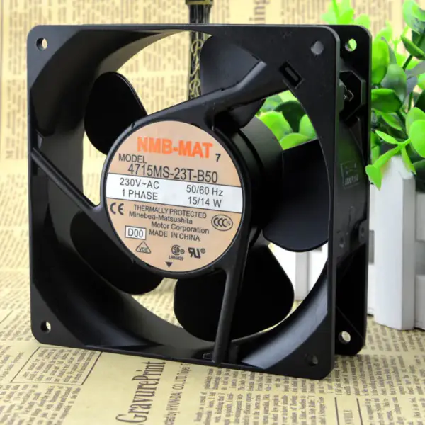 NMB fan 4715MS-23T-B50 fan 230V UPS fan