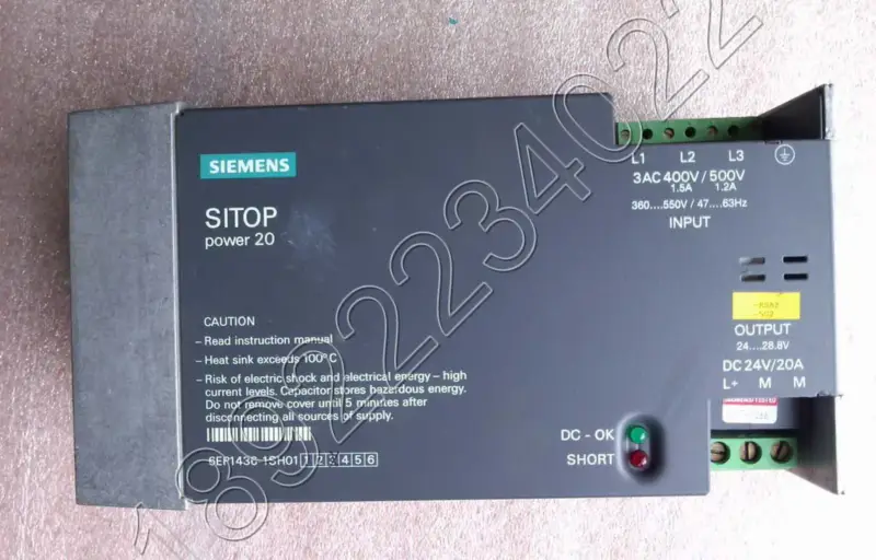 SIEMENS Power Supply 1P 6EP1436-1SH01