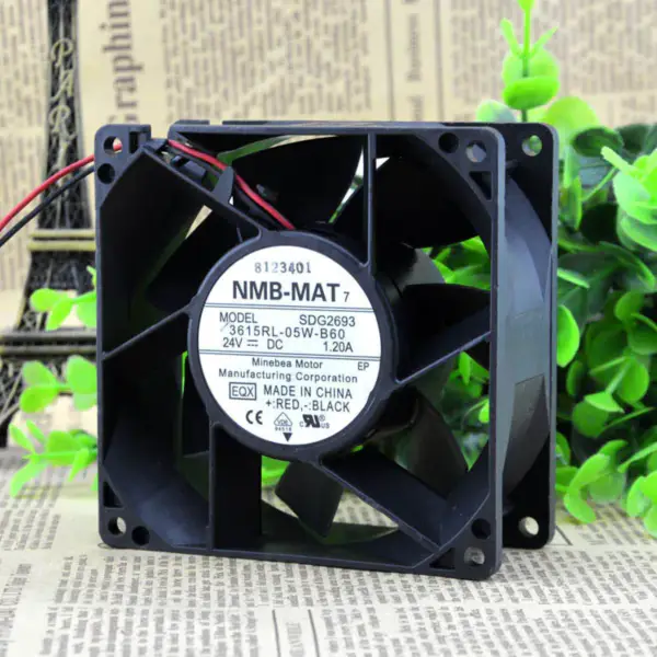 NMB 9238 24V 3615RL-05W-B60 fan