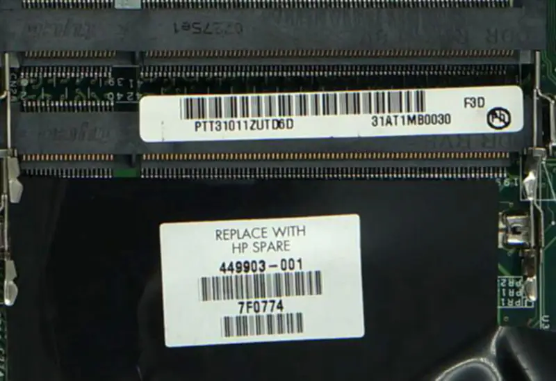 motherboard 449903-001 for HP pavilion DV6000
