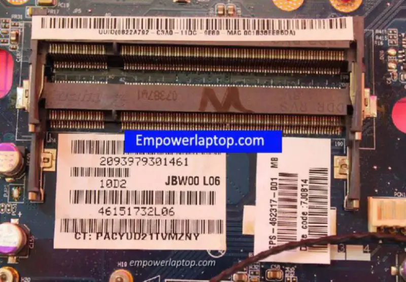 HP 462317-001 A900 Motherboard