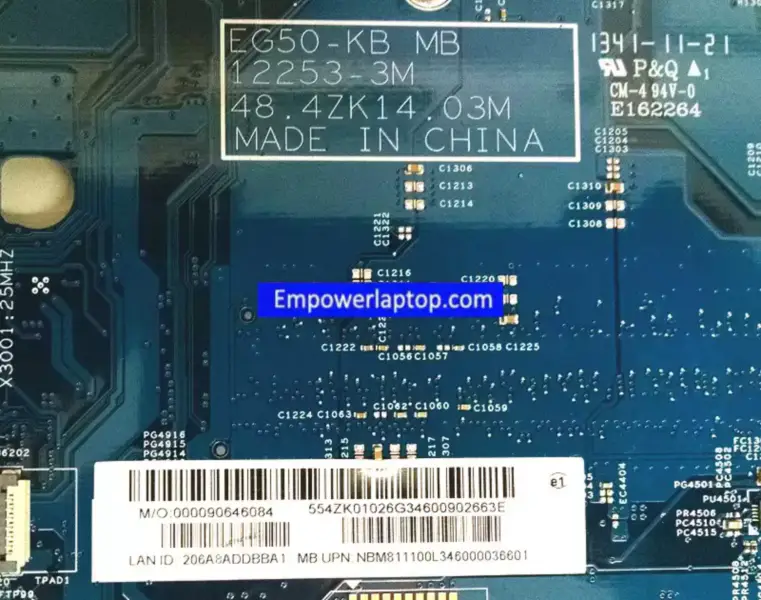 Acer Aspire E1-522 48.4ZK14.03M motherboard