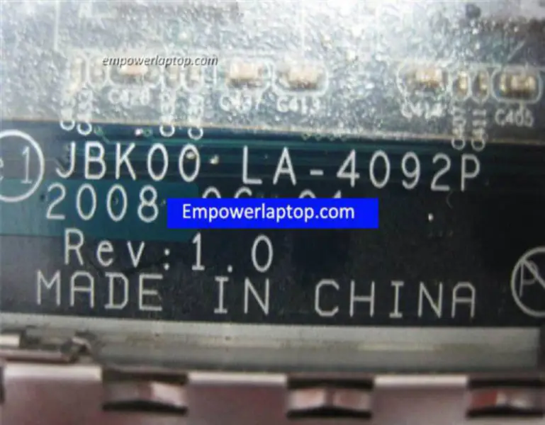 HP DV7 506122-001 JBK00 LA-4092P Motherboard