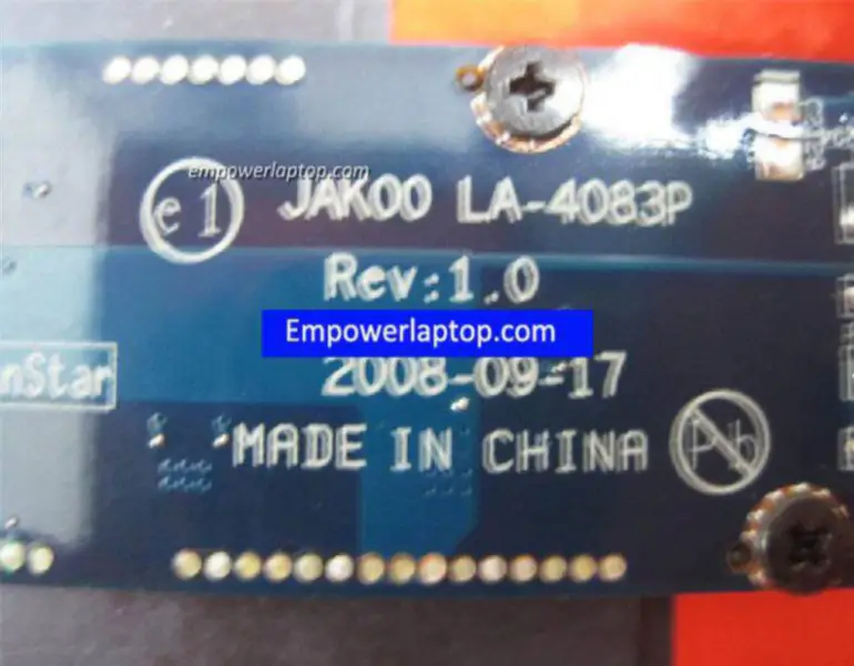 HP DV7 JAK00 LA-4083P 507169-001 Motherboard