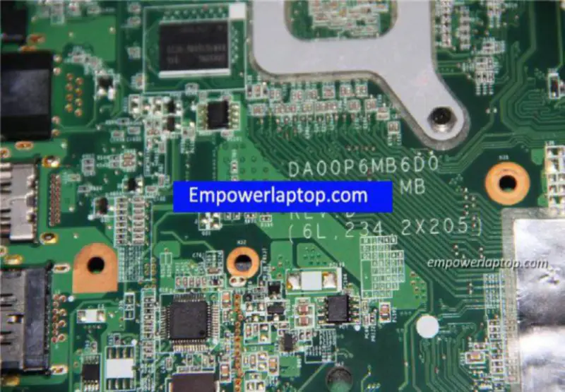 HP 517837-001 Presario CQ61 G61 DA00P6MB6D0 Motherboard