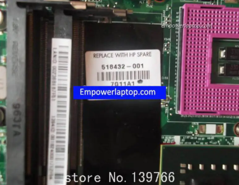 HP 518432-001 DV6 DV6-1000 ATI HD4550 Motherboard
