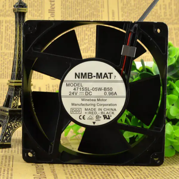 NMB fan 4715SL-05W-B50 24V 0.96A 12CM2-wire fan