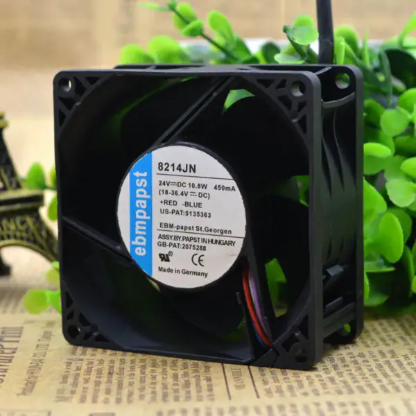 ebmpapst fan 8214JN 24V 10.8W 8038