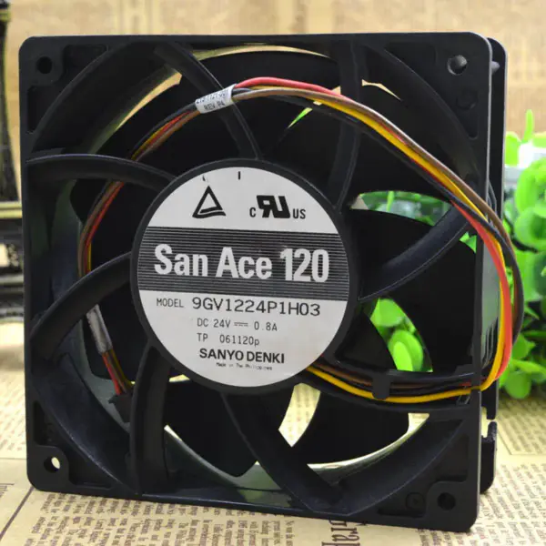 Sanyo 9gv1224p1h03 12cm 12038 24v 0.8A fan
