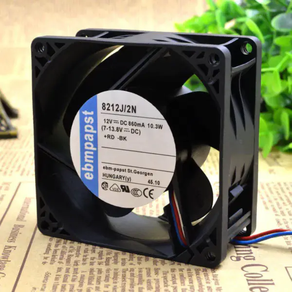 8212J/2N EBMPAPST 12V 10.3W fan