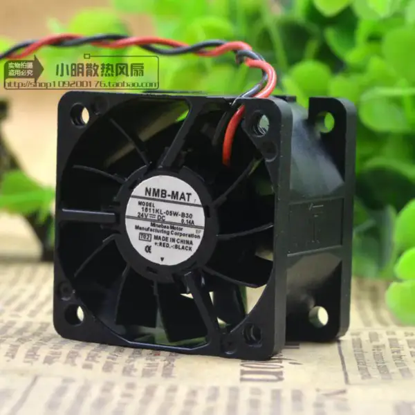NMB 4028 24V 0.14A 1611KL-05W-B30 4cm 2-wire fan