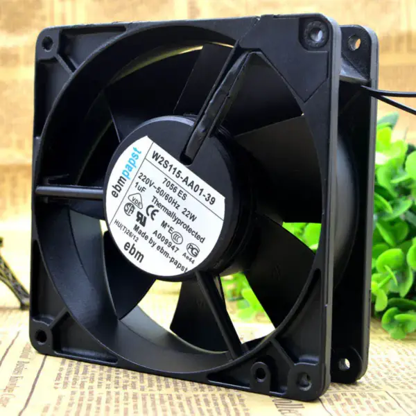 EBM PAPST W2S115-AA01-39 12738 12.7CM 220V 22W fan