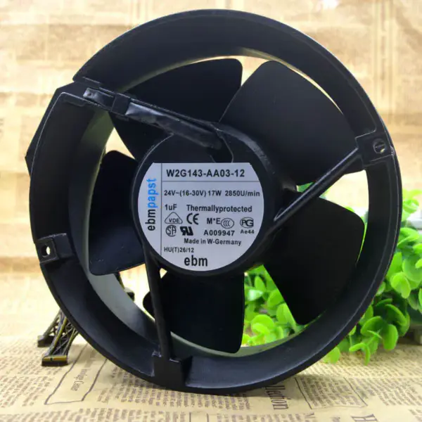 ebmpapst 17cm 24v 17w W2G143-AA03-12 fan