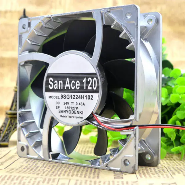 Sanyo 12038 12CM 9SG1224H102 24V 0.46A fan