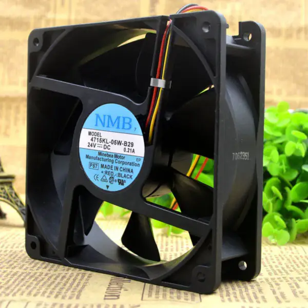 NMB 12038 24V 0.21A 4715KL-05W-B29 12CM fan