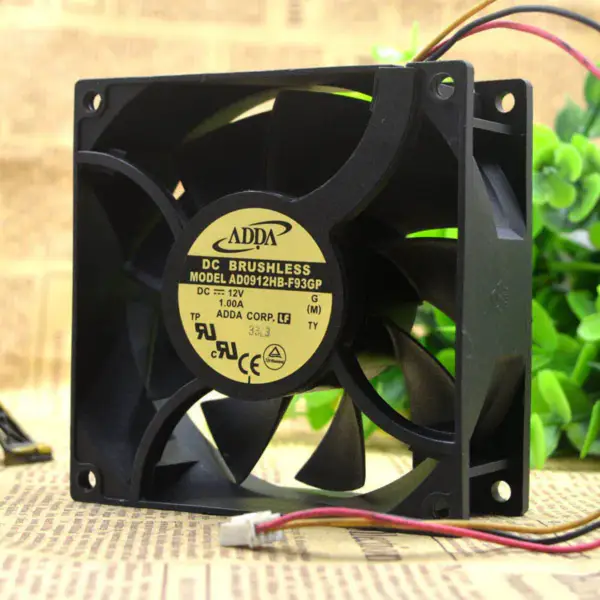ADDA 9CM 9038 12V 1.00A AD0912HB-F93P fan
