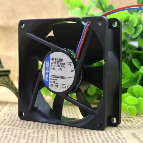 Ebm-papst fan 8414NM 8025 24V 8CM fan