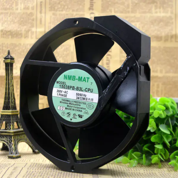NMB-MAT7 15038PB-B3L-CPU 200V 34W 17CM 17038 fan