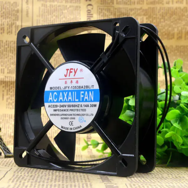 JFY JFY-13538A2BL/T 220V 30W 0.14A 13.5CM fan