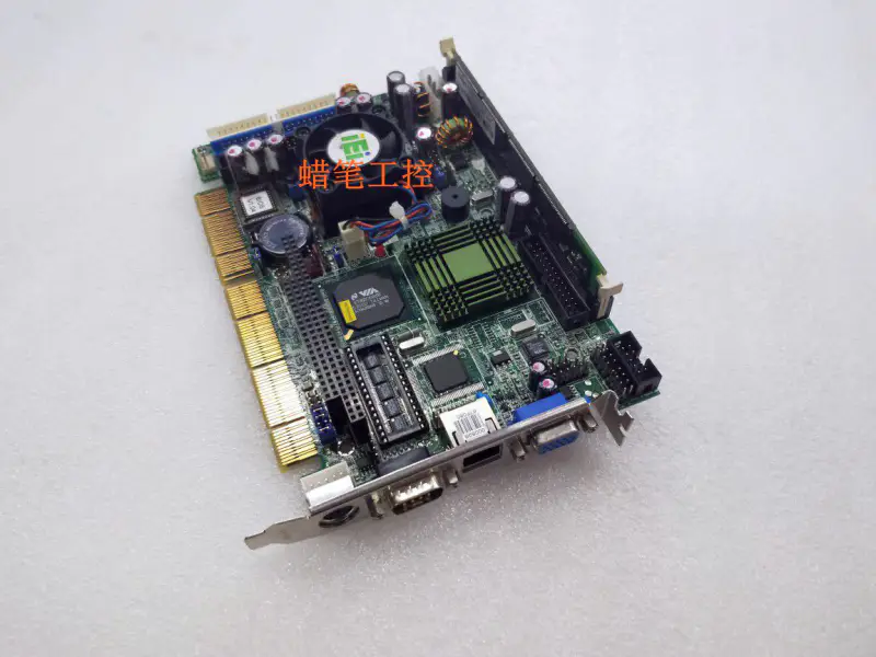 IEI industrial motherboard PCISA-C800EVN-1G-SAM V1.3 with CPU RAM and FAN