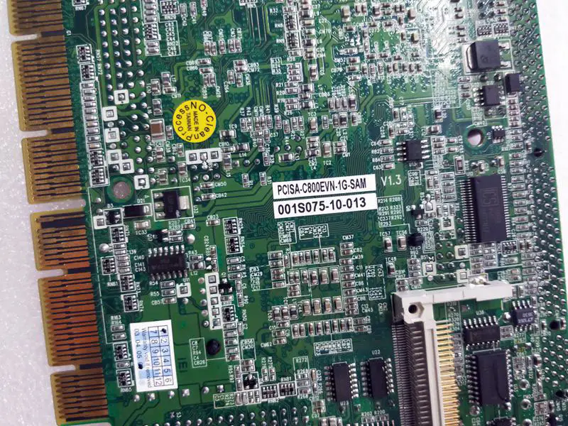 IEI industrial motherboard PCISA-C800EVN-1G-SAM V1.3 with CPU RAM and FAN