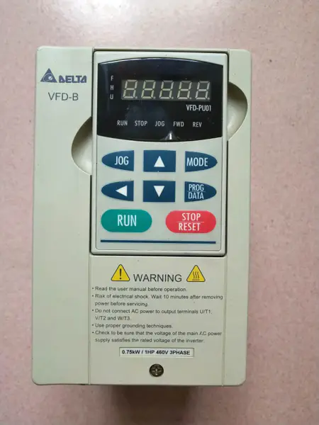 Delta VFD007B43A 380V 0.75KW