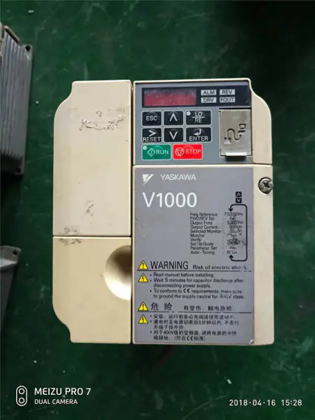 YASKAWA V1000 series CIMR-VB4A0007BBA 380v 3kw/2.2kw