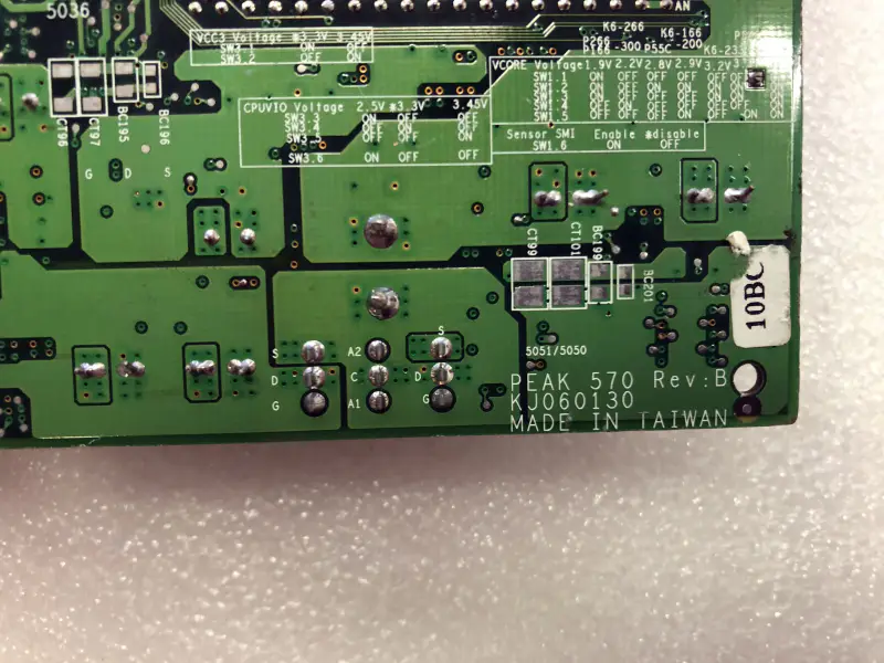 NEXCOM industrial motherboard PEAK 570 REV:B P570V