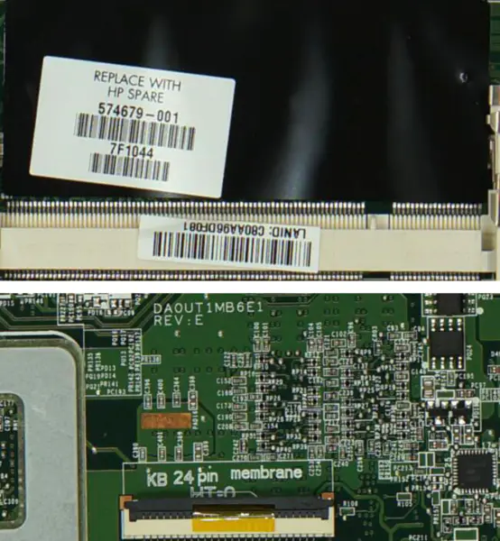 HP DV7 574679-001 Motherboard