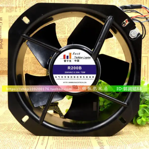 R200B 225*225*80MM 190MM AC230V 0.29A fan 22580