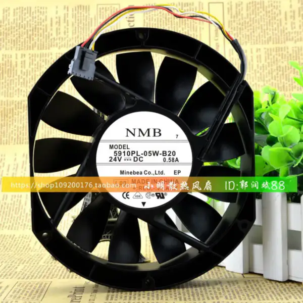 NMB 5910PL-05W-B20-L00 24V 0.58A 172*150*25MM fan