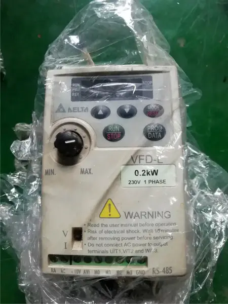 Delta L series 0.2KW 220V VFD002L21A 0.2KW