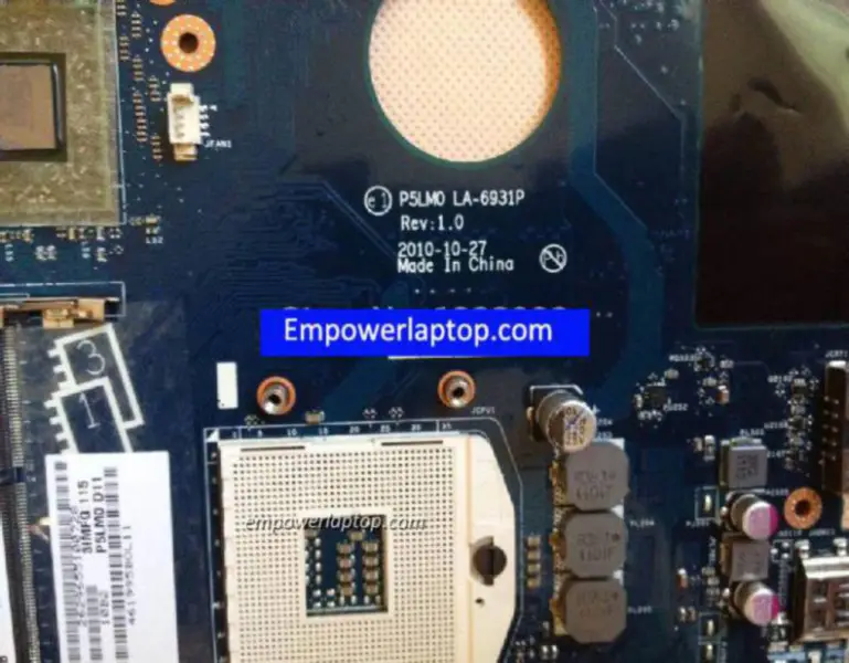 Acer 5950 5950G P5LM0 LA-6931P Motherboard