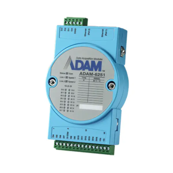 Advantech ADAM-6251-B Instead of ADAM-6251-AE 16-ch Isolated Digital Input Modbus TCP Module