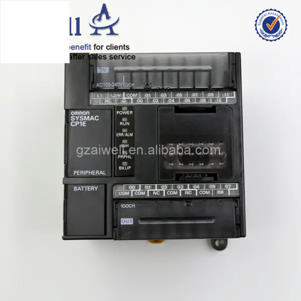 Industrial Omron PLC Programming Controller CP1E-N20DR-A