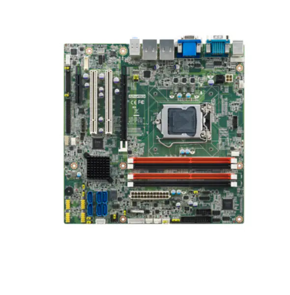 Advantech AIMB-584WG2-00A1E MicroATX Motherboard Q87/C226 CRT/DVI/eDP/LVDS/DP 6 COM Dual LAN SATAIII