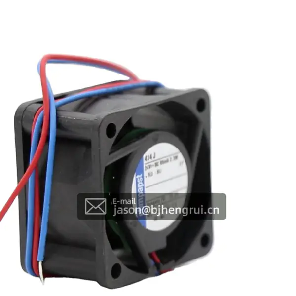 40x40x25.4mm 11.4 CFM 0.1A 414J Axial Compact Cabinet Cooling Fan dc 24V For Siemens frequency converter 414JR