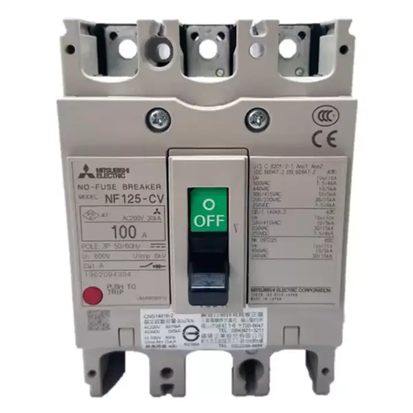 Quality Mitsubishi energy electrical motor driver Miniature circuit breaker mccb elcb