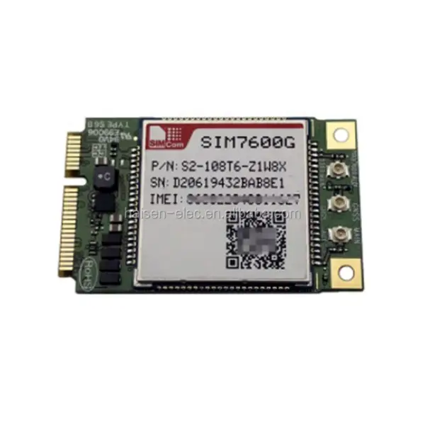 SIMCom SIM7600X-PCIE LTE CAT1 4G CAT-M&NB-IoT Module SIM7600E/SIM7600A/SIM7600SA/SIM7600G/SIM7600NA MINI PCIe