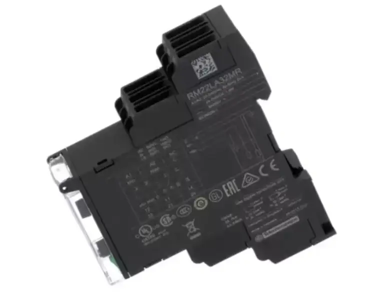 Schneider 2 C/O RM22-L Zelio 24V 8A Detection Module DC Voltage Level Control Relay