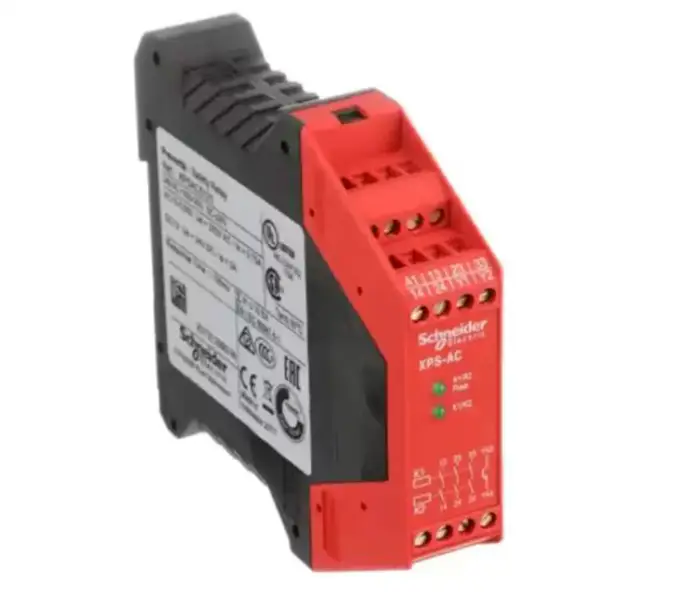Schneider Monitoring 24V AC DC XPSAC5121 Emergency Stop Safety Relay