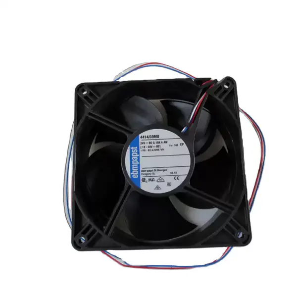 ebmpapst fan 4414/39MU-598 120*120*38mm 24V 4.4W waterproof DC Fan Industrial Automation Cabinet Control Cabinet Fan