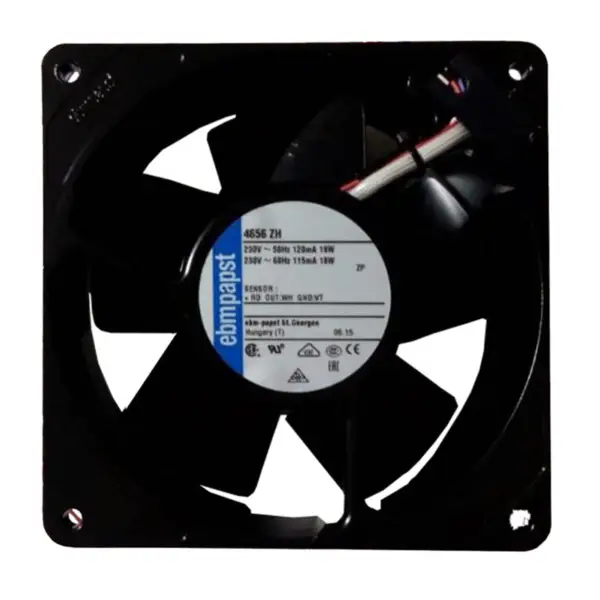 120x120x38mm 160m3/h 230 V AC 19W 2650rpm 4656ZH axial cooling fan