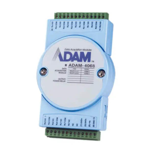 Advantech ADAM-4068-C Digital I/O Modules 8-ch Relay Output Module with Modbus